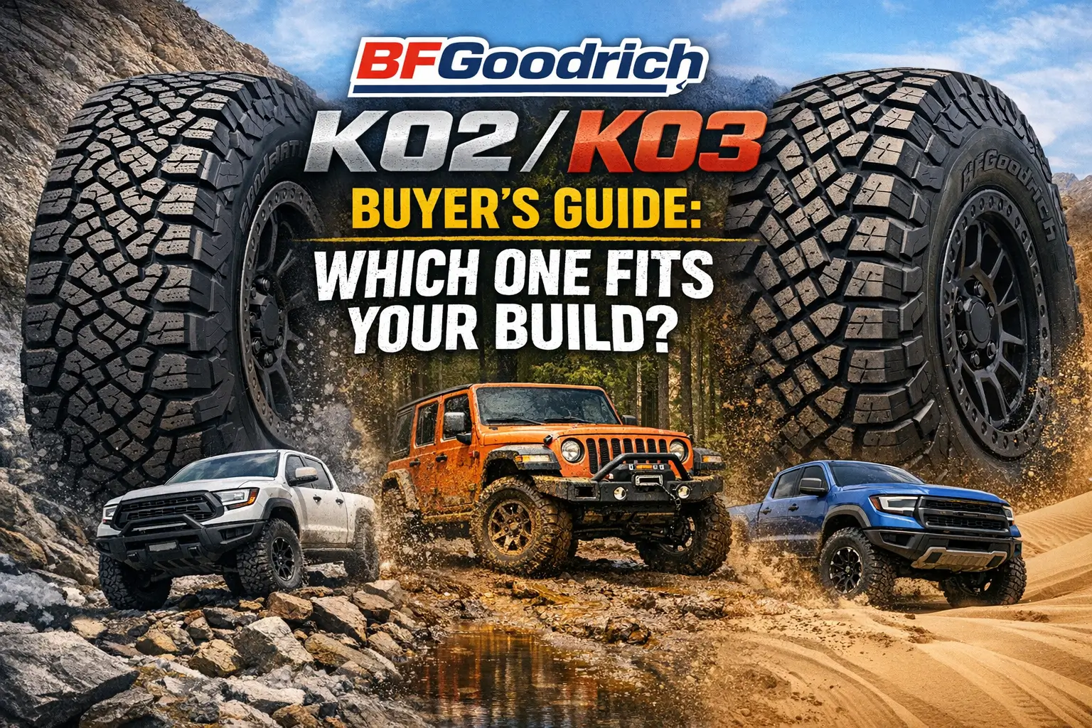 BFGoodrich KO2 vs KO3: Which One Fits Your Build? (2026)